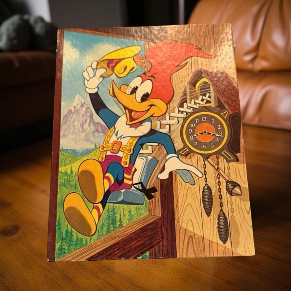 Vintage Woody Woodpecker 100+ Pc Puzzle by Walter Lantz Golden Complete
